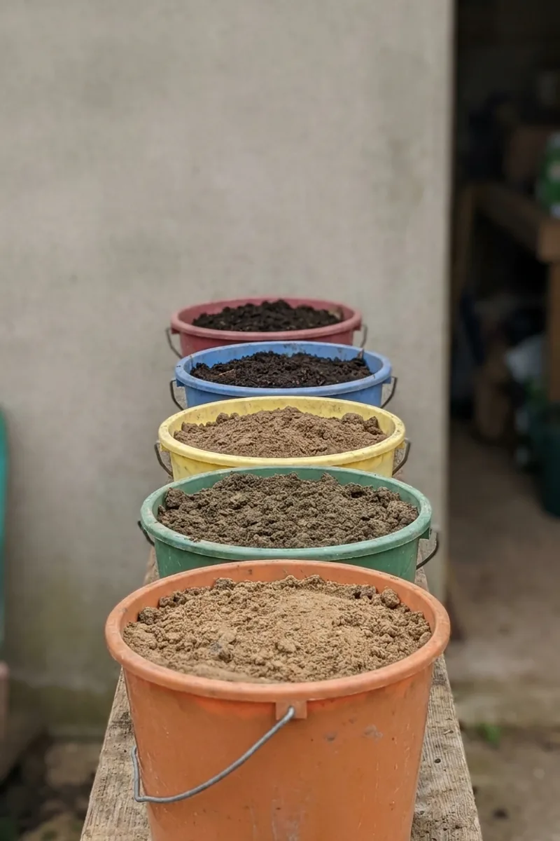 Sensory Mud Buckets