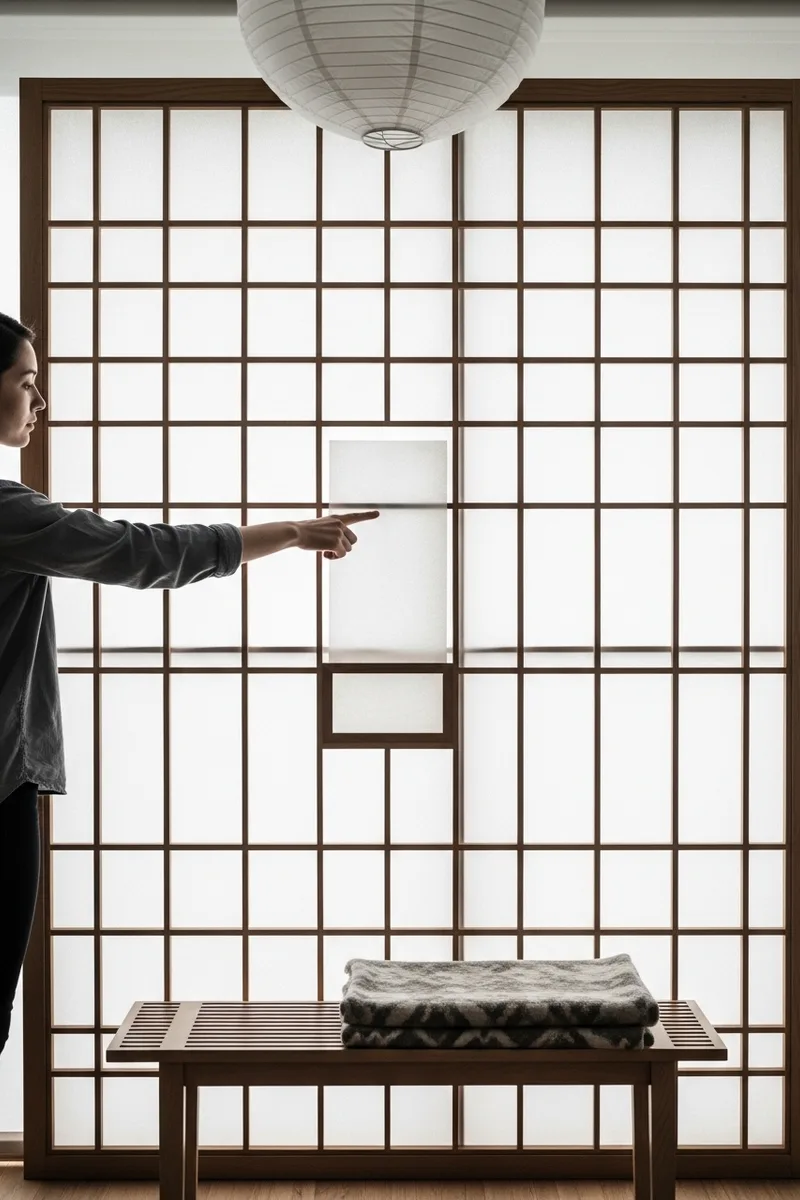 Shoji-Inspired Translucent Light