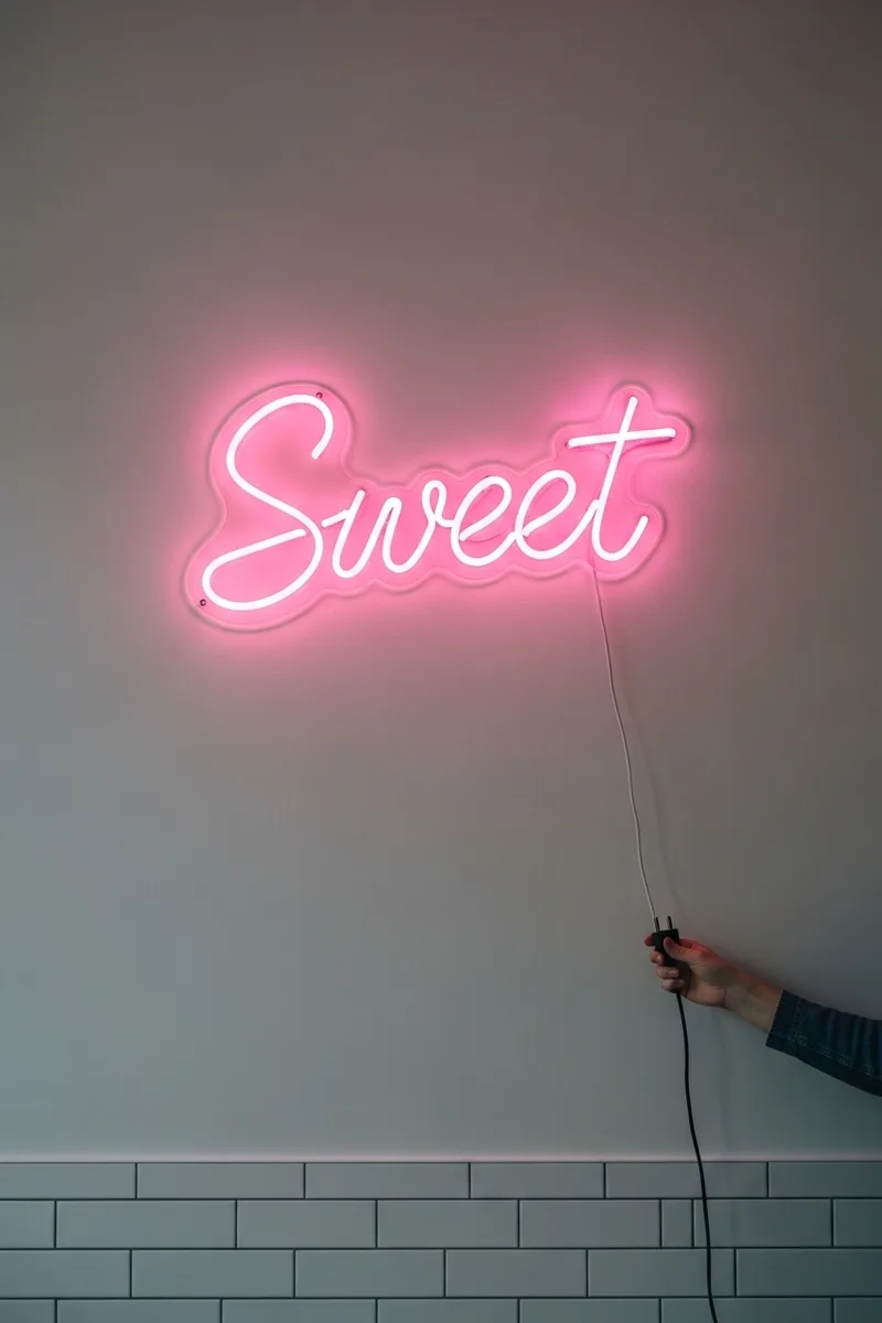 Neon or Marquee Light Sign
