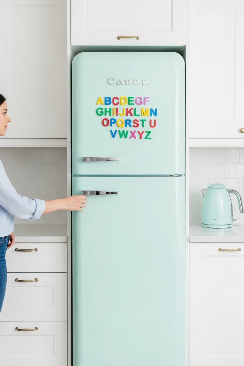 The Mint Green Fridge