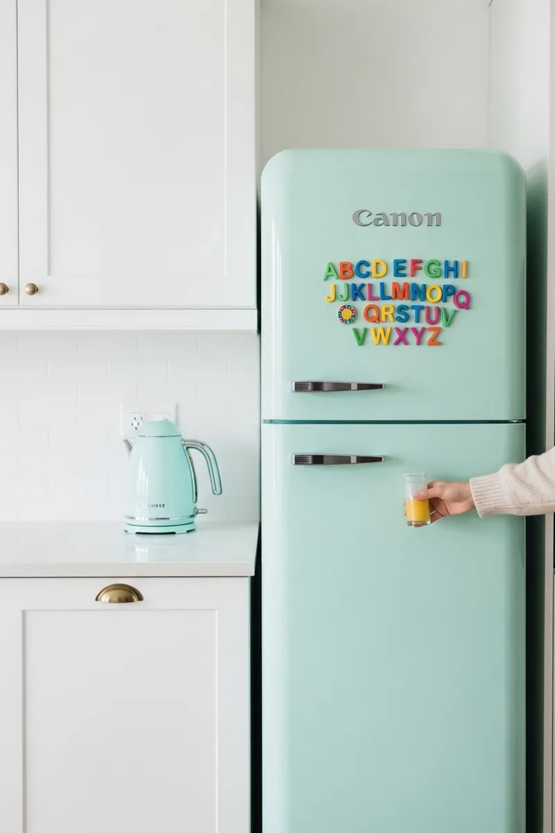 The Mint Green Fridge