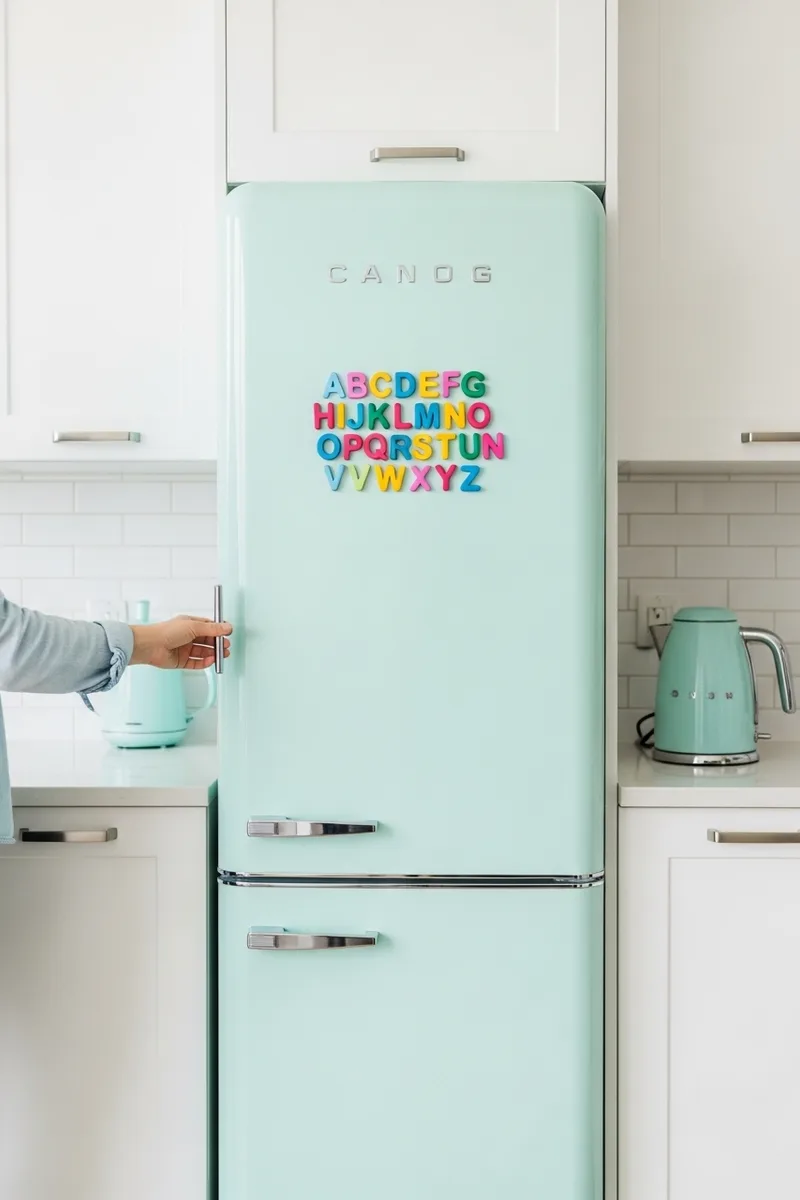 The Mint Green Fridge