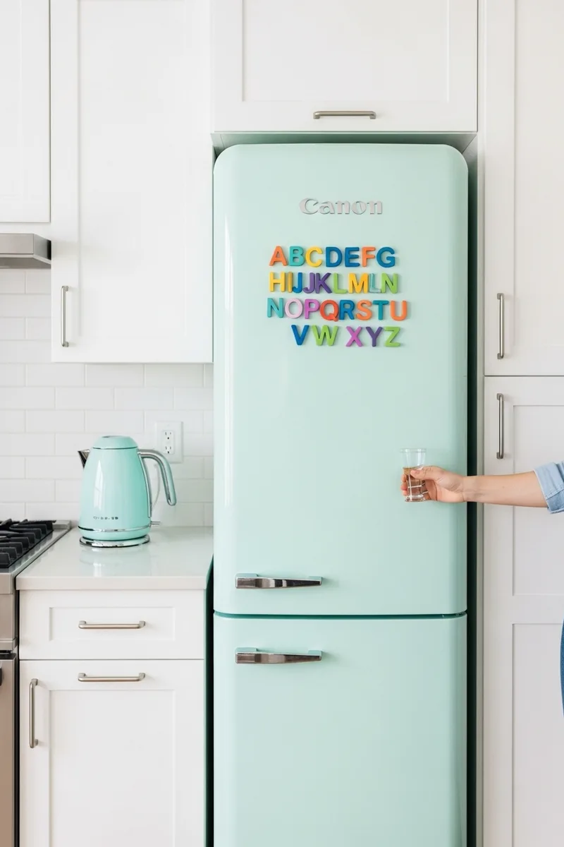 The Mint Green Fridge