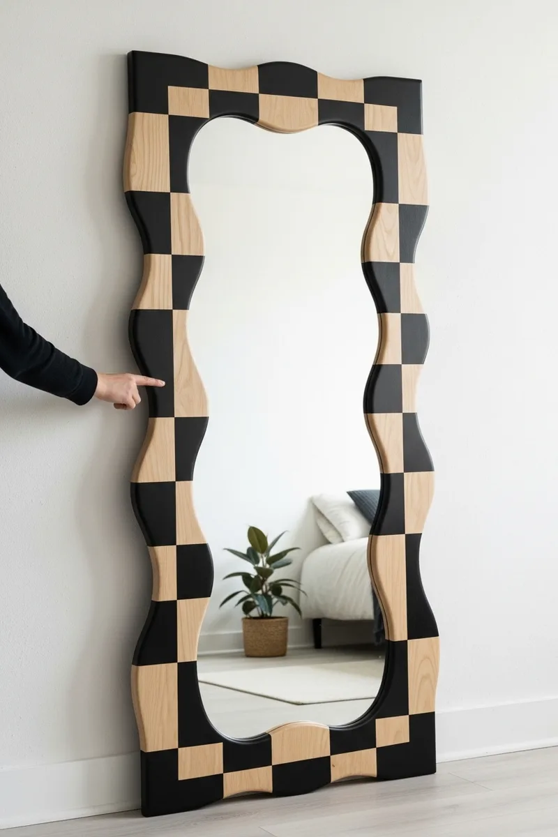A Graphic Wavy Mirror