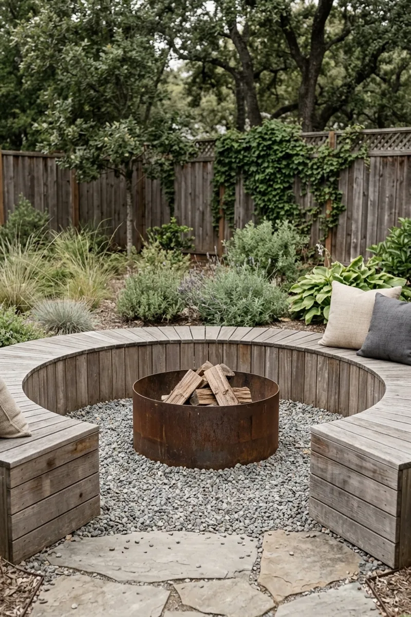 Cozy Fire Pit Corners
