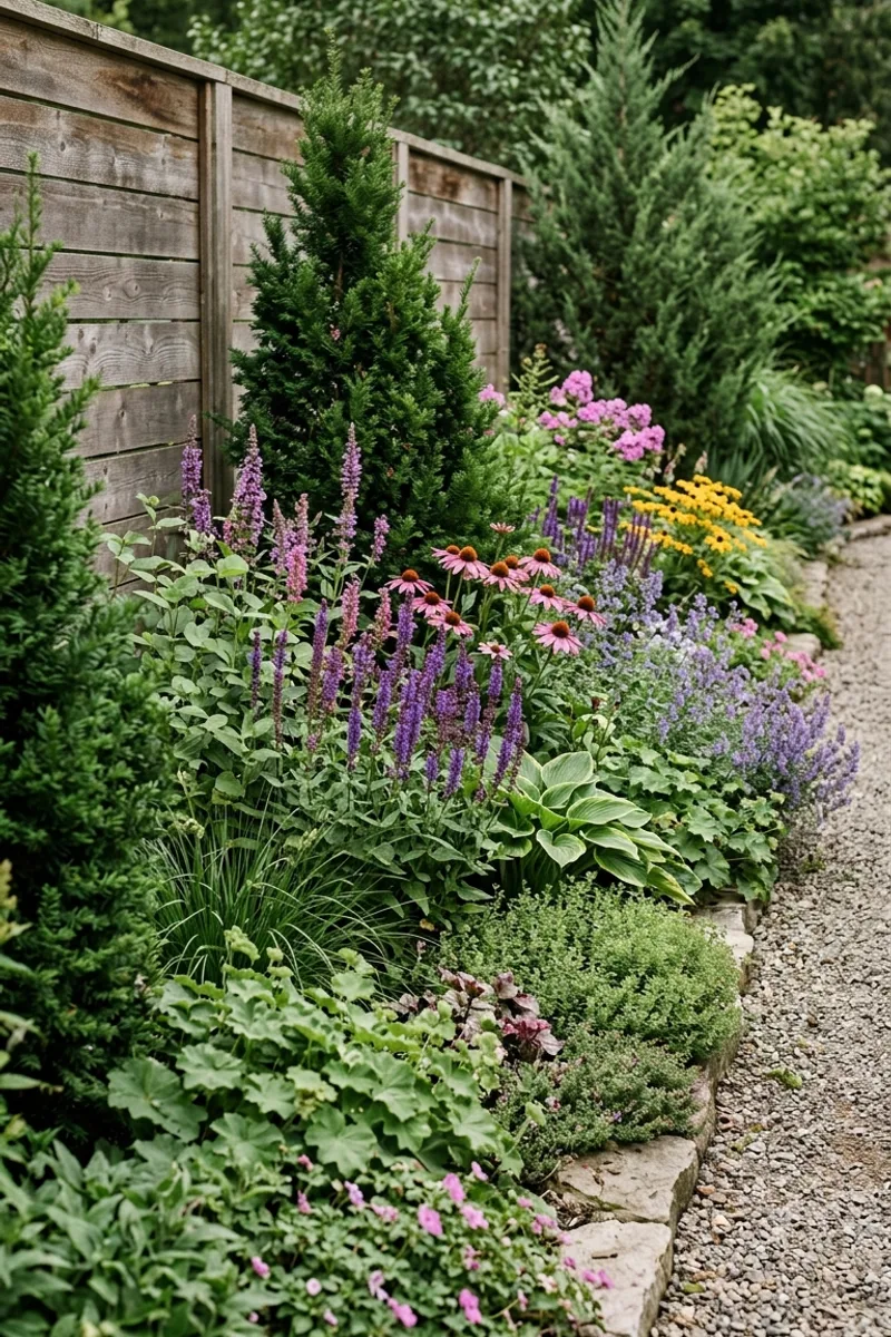 Lush Layered Border Plantings