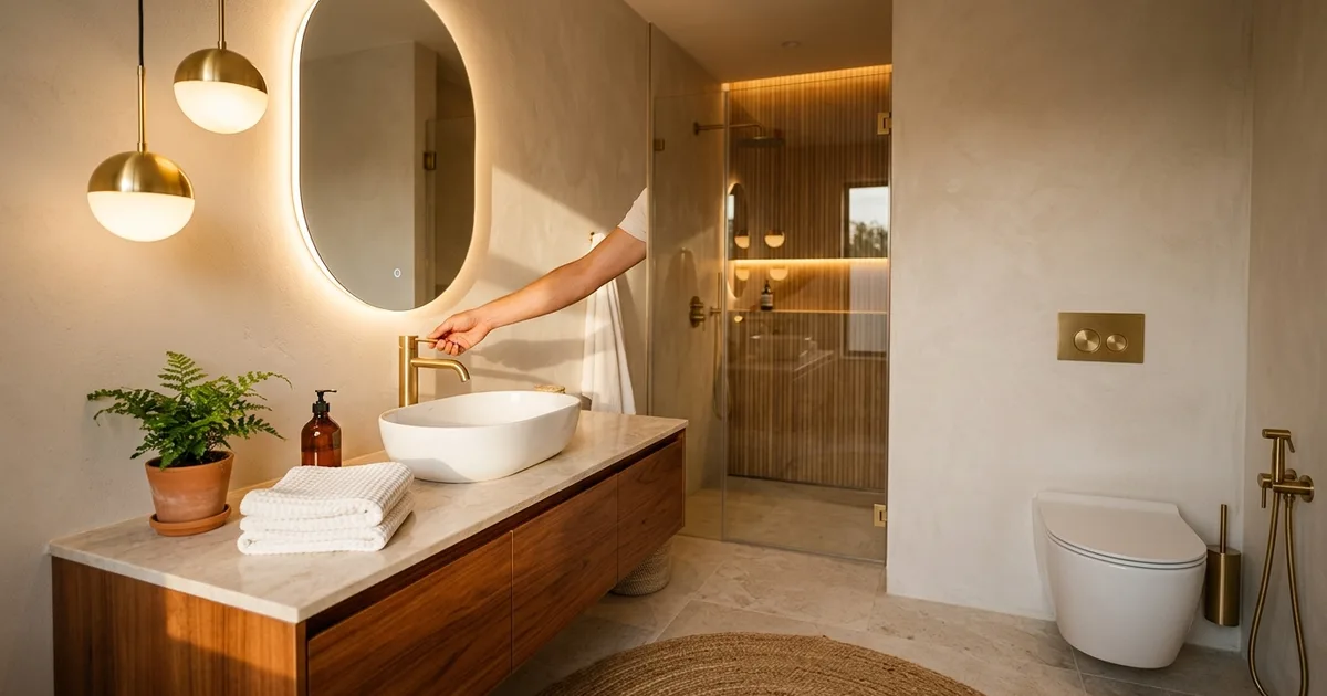 18 Refined Light Palette Bathroom Ideas for a Serene Spa Retreat