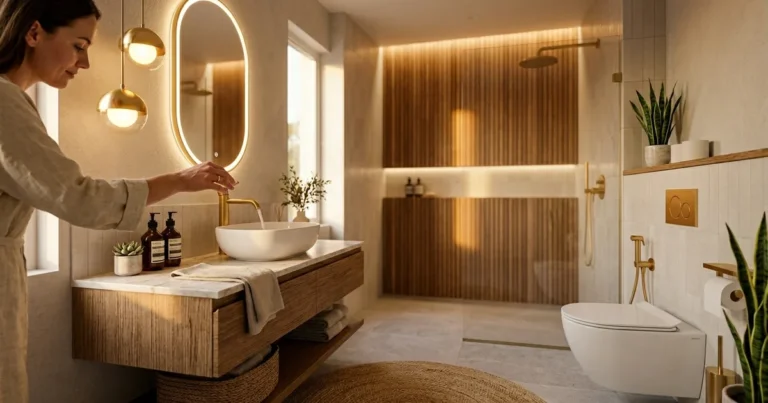 18 Refined Light Palette Bathroom Ideas for a Serene Spa Retreat