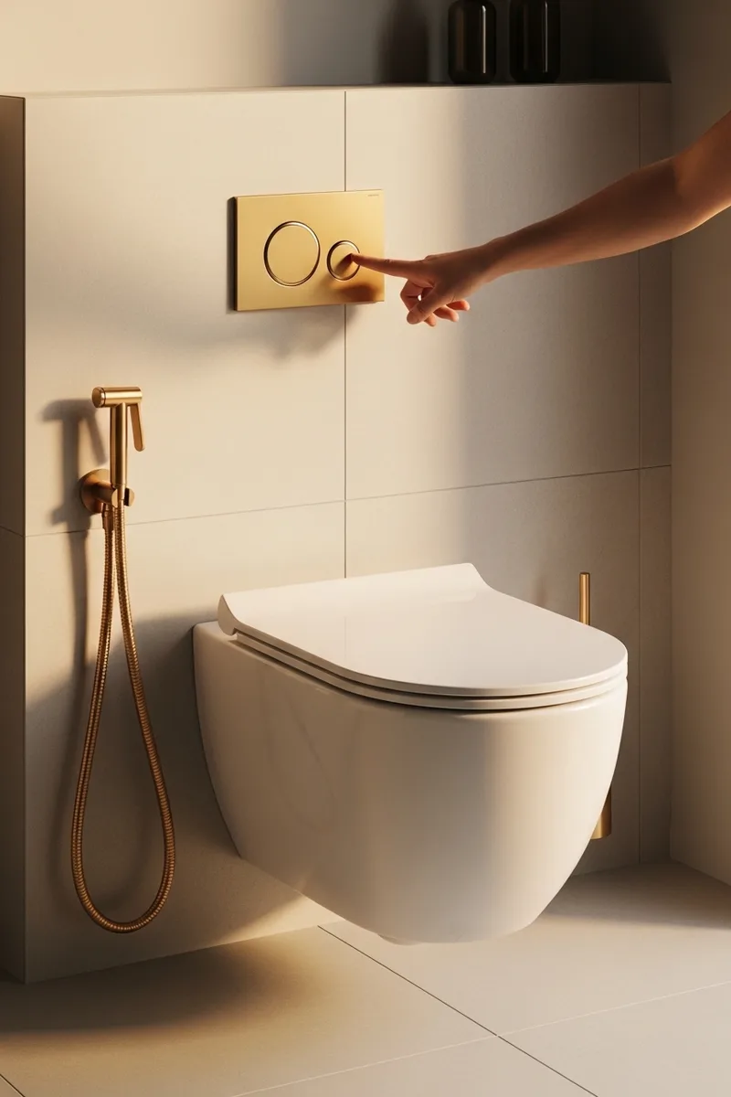 Wall-Mounted Toilets for Elegance
