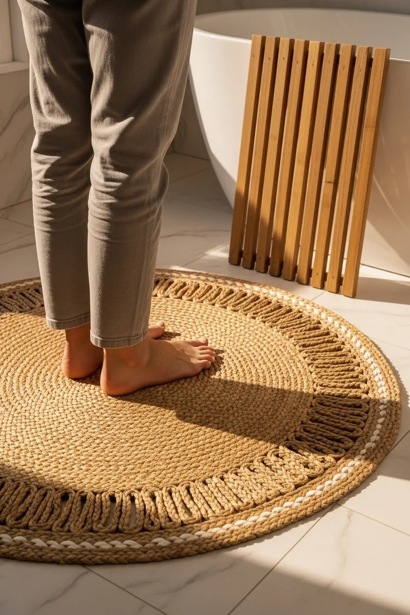 Woven Jute and Natural Fiber Accents