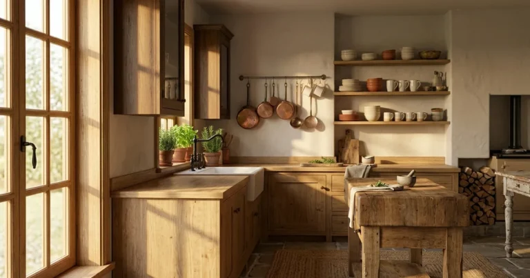 21 Stunning Rustic Kitchen Ideas with Warm Wooden Cabinets