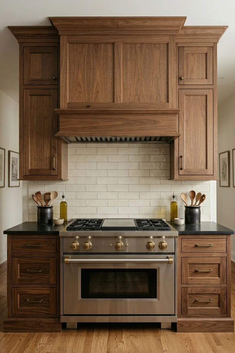Custom Wooden Hood