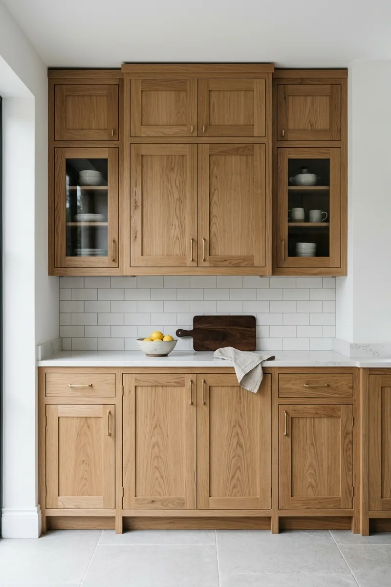 Natural Oak Cabinetry