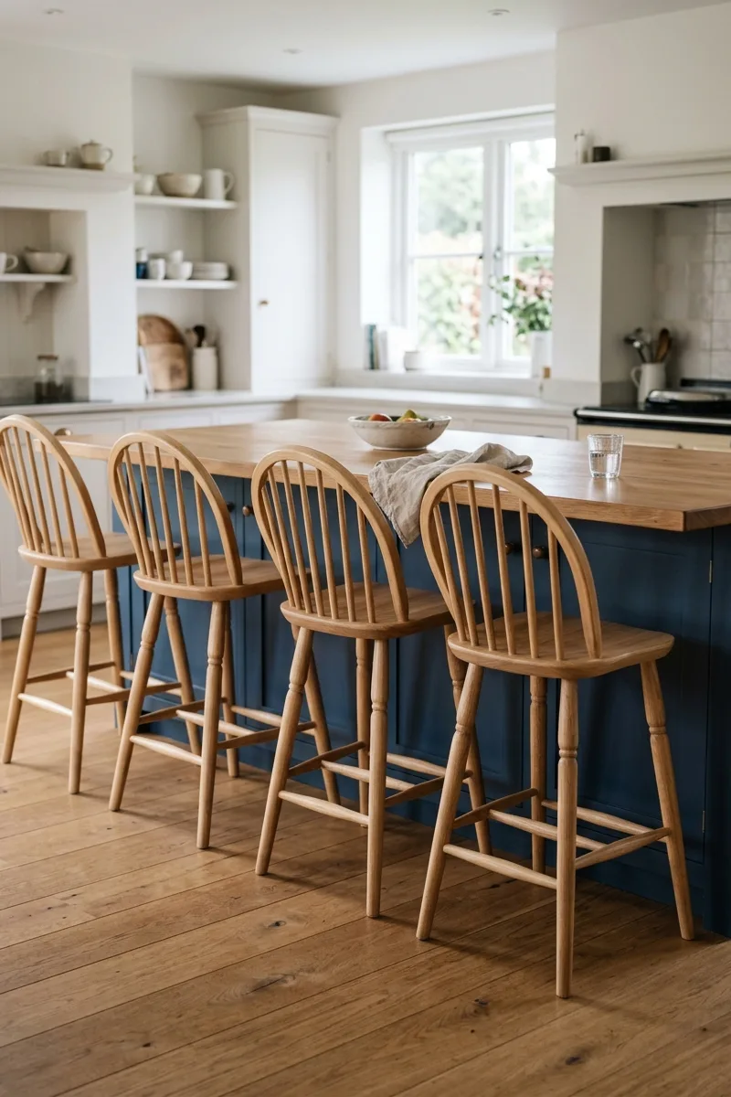 Spindle-Back Stools