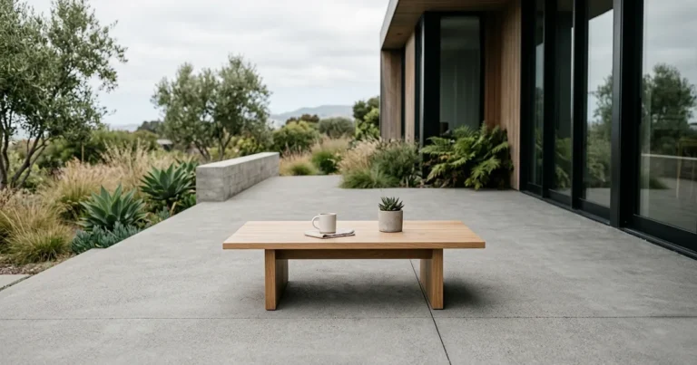 3 Simple Concrete Patio Designs for a Modern Backyard