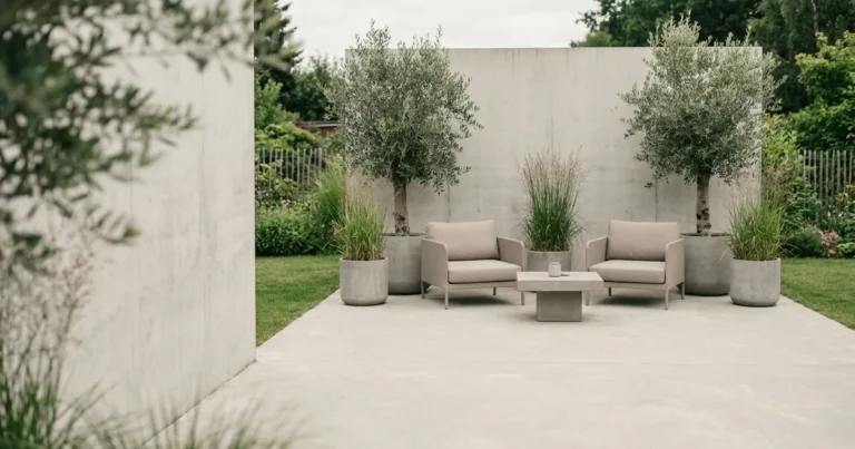 Simple Concrete Patio Ideas for Your Backyard
