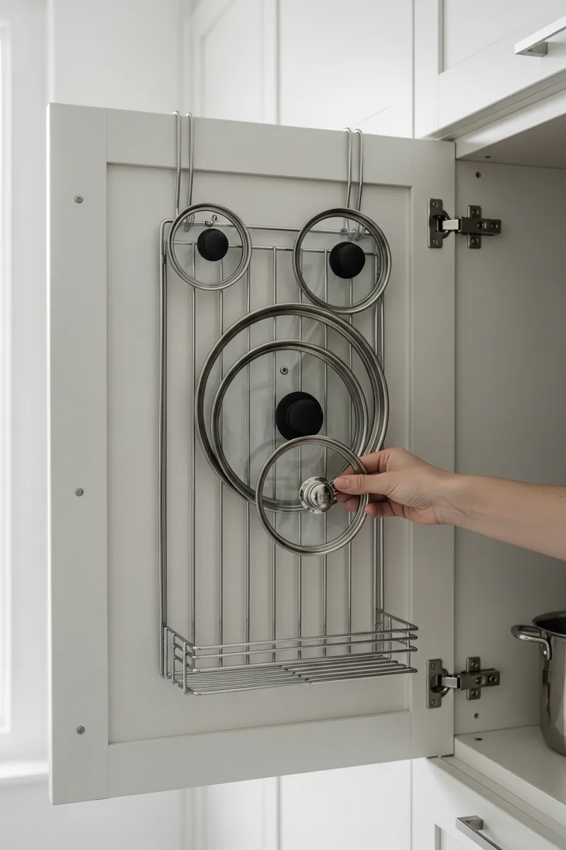 Cabinet Door Lids Rack