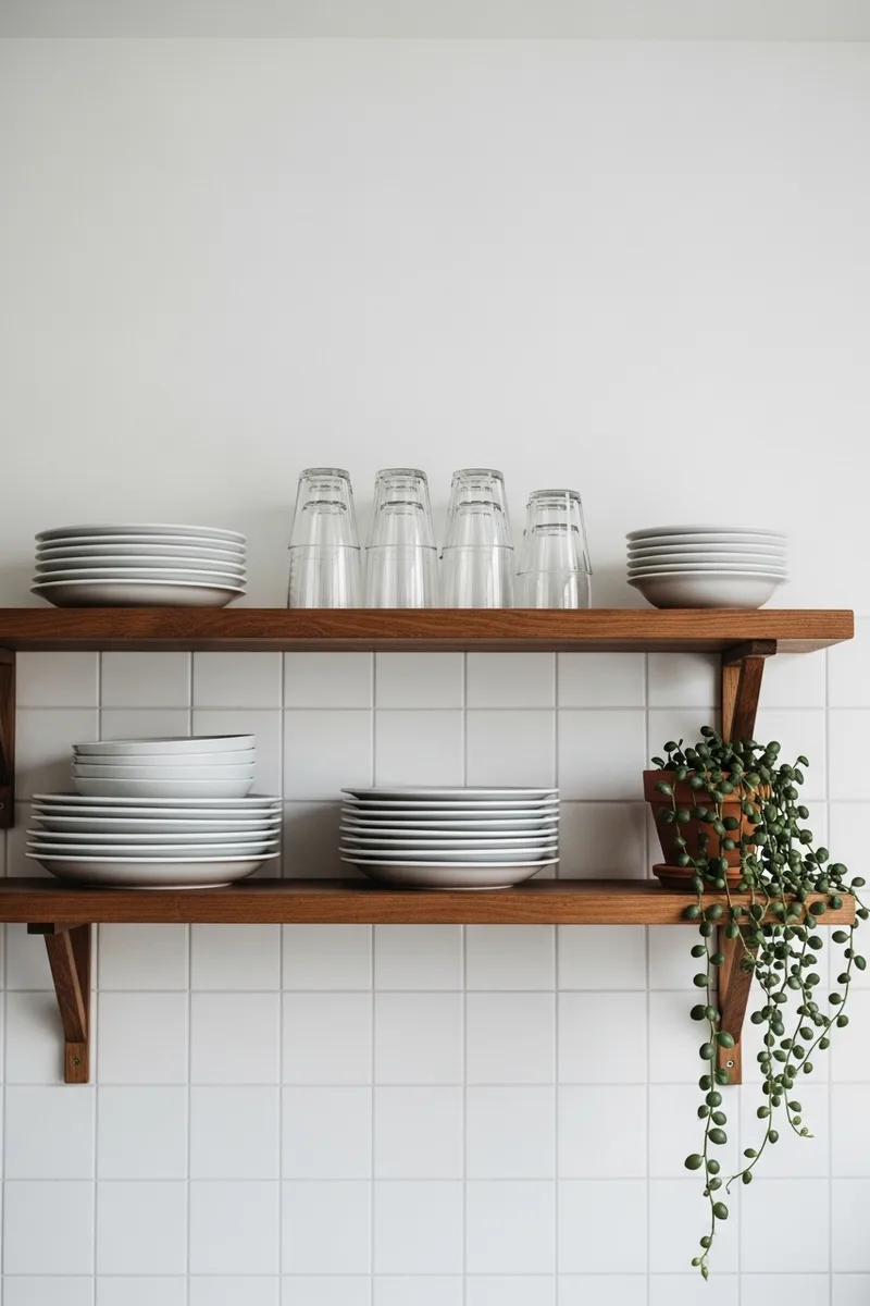 Open Shelving for Daily Ware