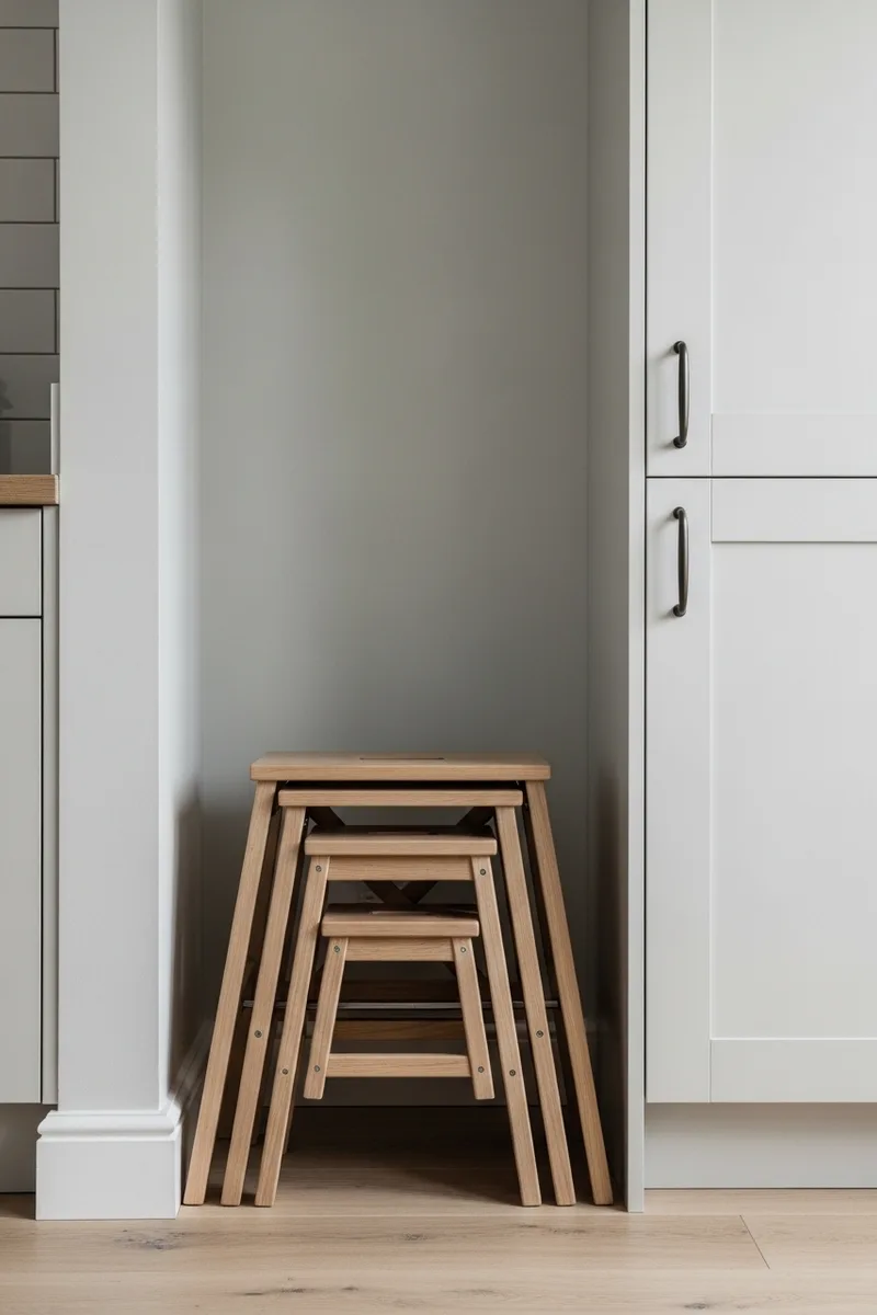 Stacking Stool Storage