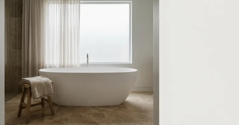 14 Soft Minimalism: Why Stark White Bathrooms Are Out in 2026