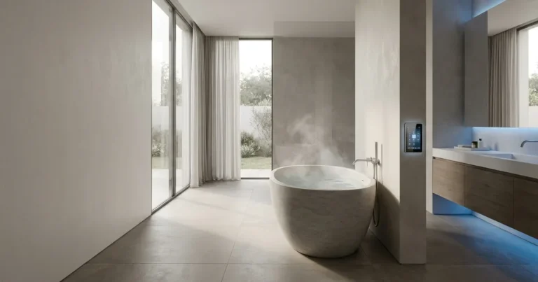 19 Spa-Tuary Ideas: High-Tech Wellness Retreat Bathrooms