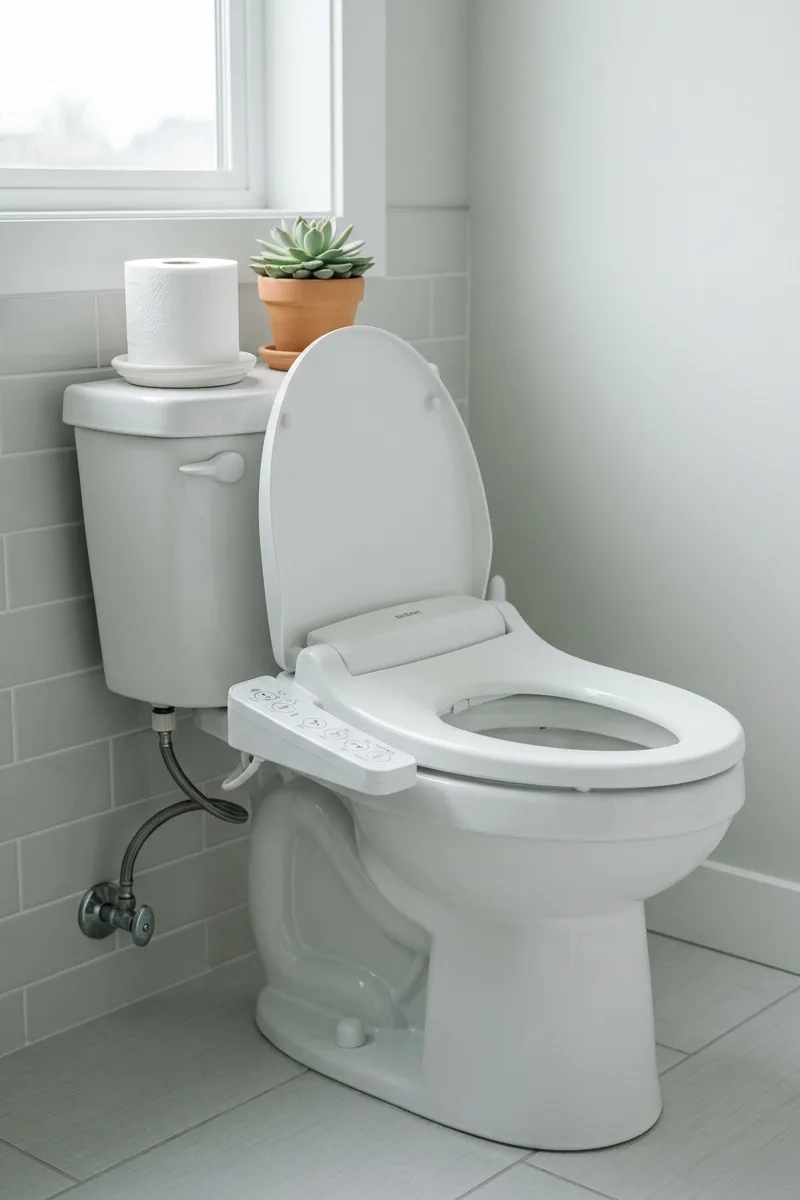 Add a bidet seat