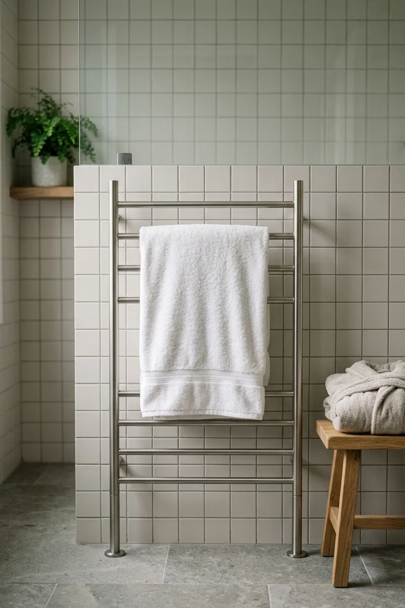 Add a towel warmer