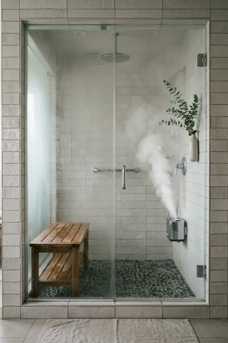 Install a steam shower system