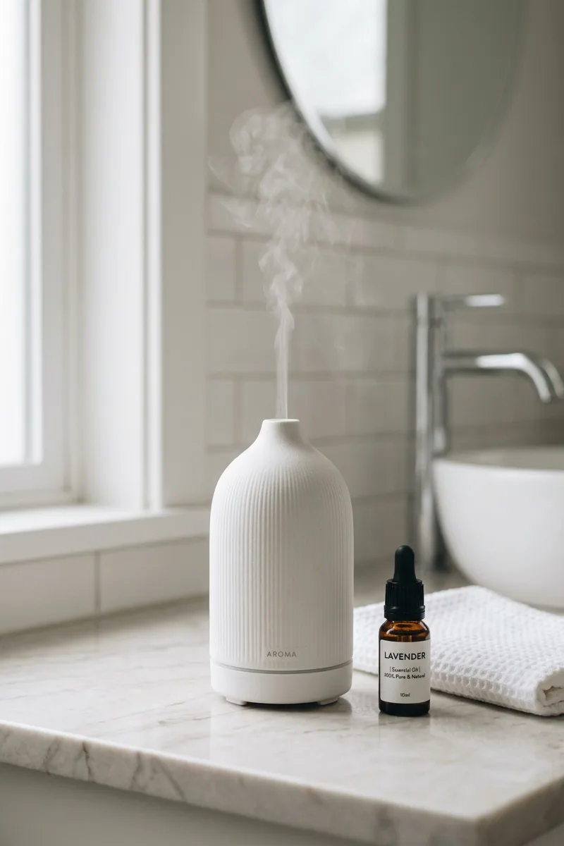 Use an aromatherapy diffuser