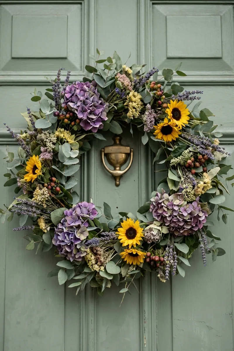 Bright Floral Wreaths