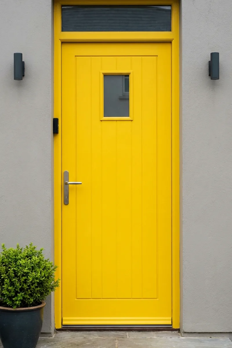 Fresh Painted Doors