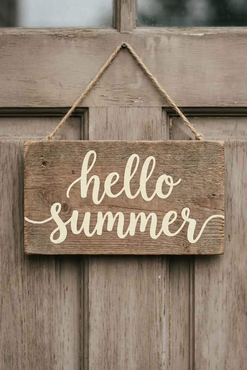 Seasonal Door Signs