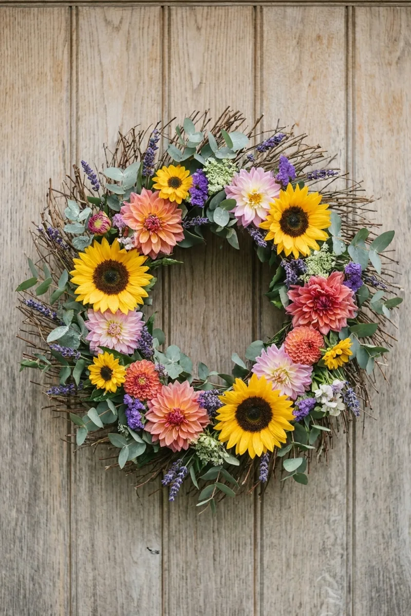 Vibrant Summer Wreaths
