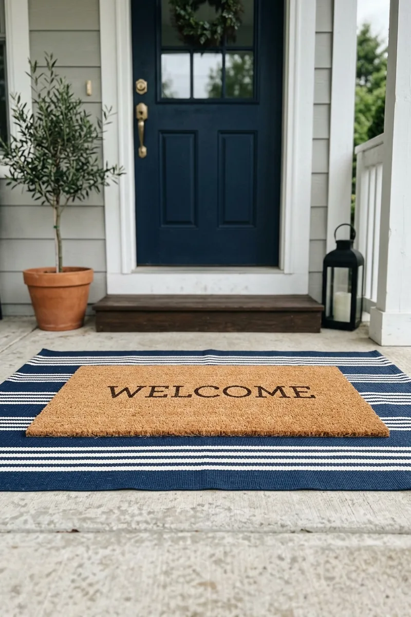 Layered Outdoor Rugs