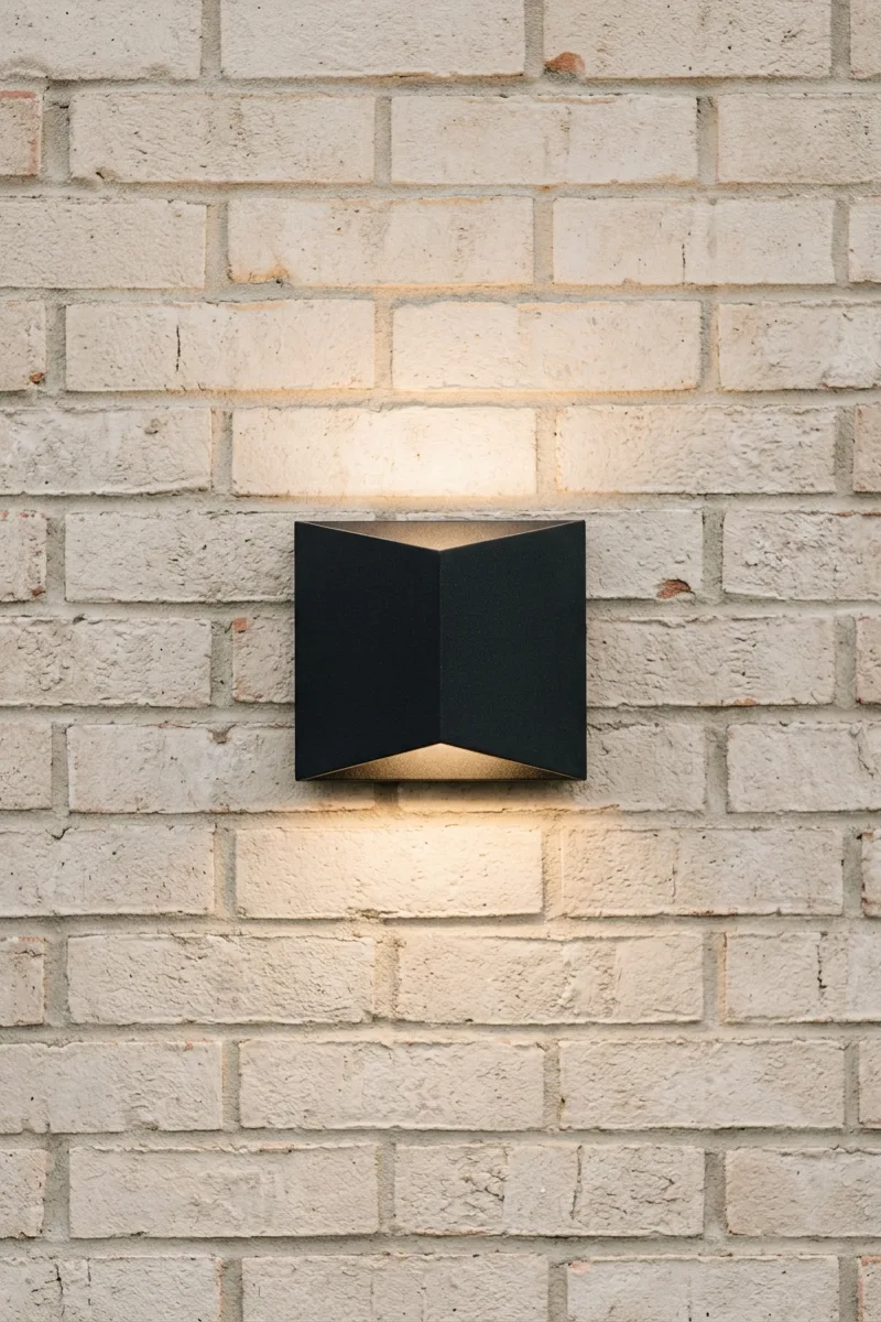 Matte Black Sconce