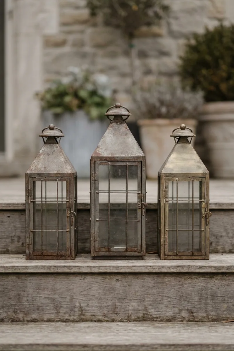 Vintage Porch Lanterns