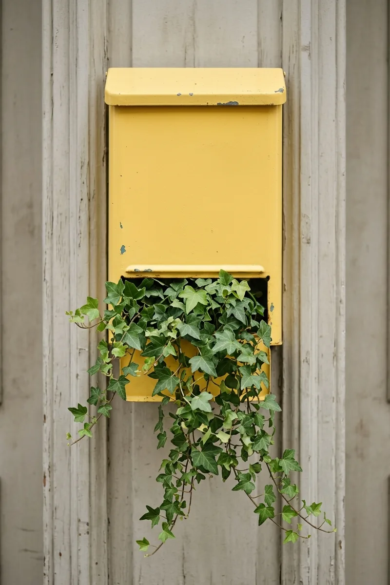 Vintage Upcycled Mailbox