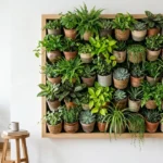 13 Colorful Plant Wall Ideas for Bright, Cozy Spaces