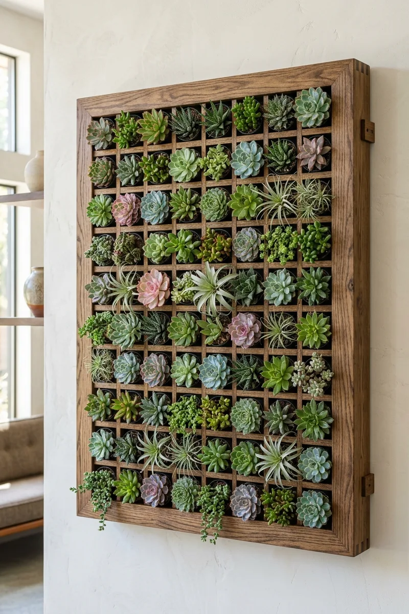 Build a Living Wall Frame