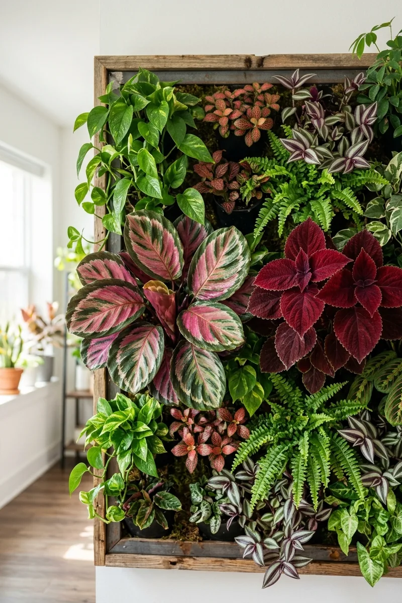Choose Plants with Colorful Foliage