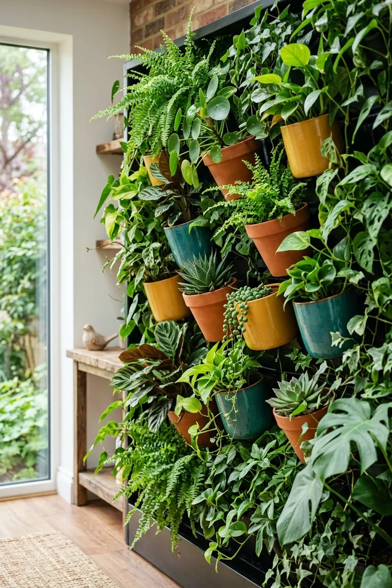 Incorporate Colorful Planters