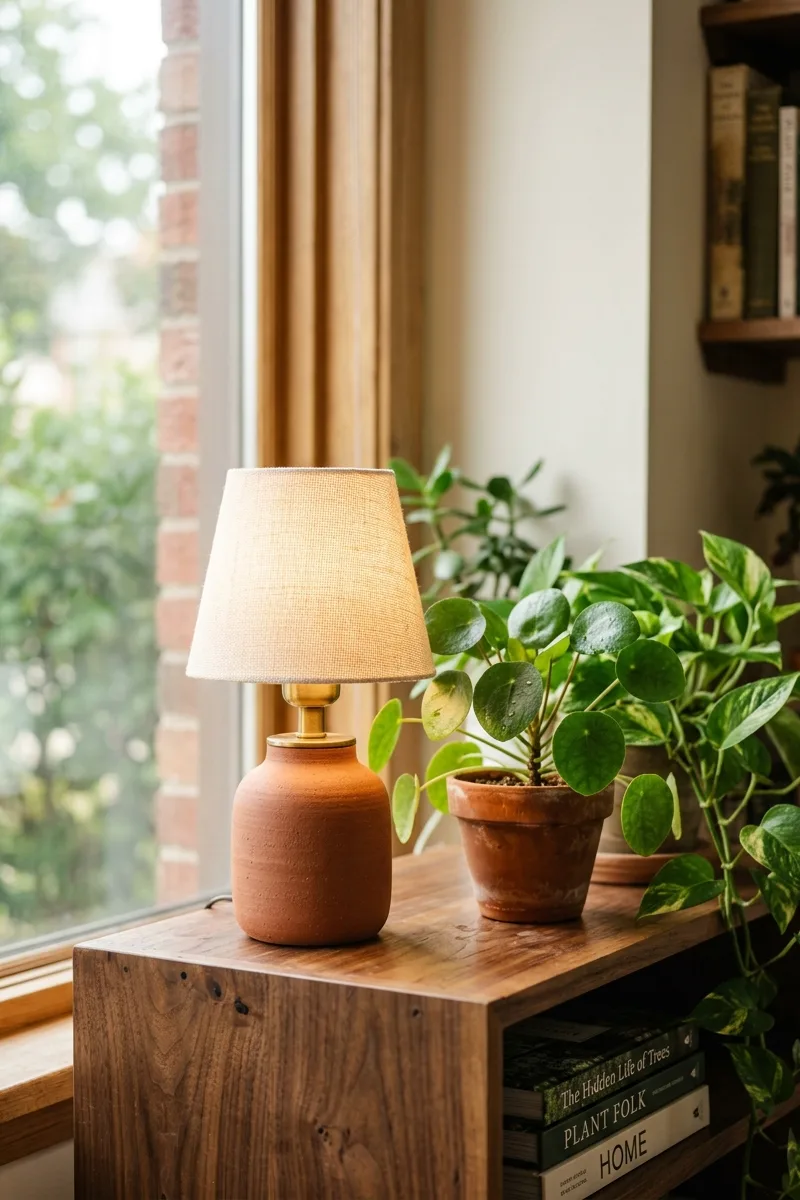 Add a Small Desk or Table Lamp