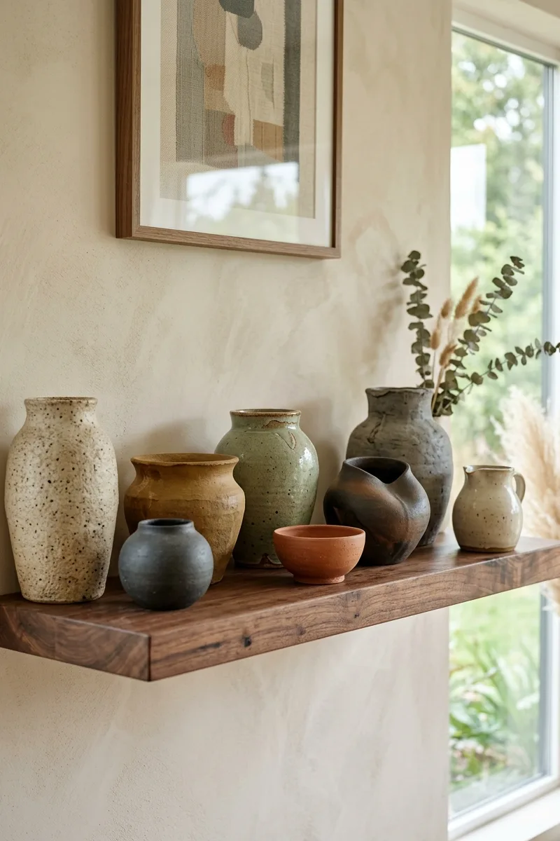 Add Earthy Ceramic Vases and Pots