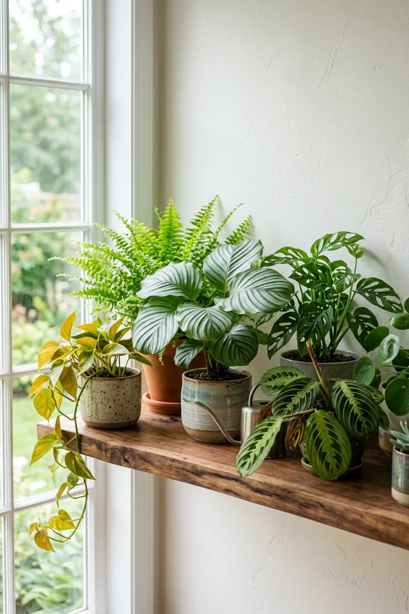 Mix Warm and Cool Green Tones