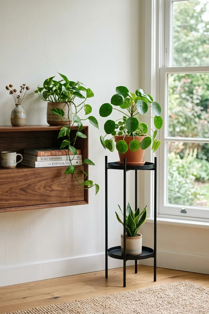 Use a Minimalist Plant Stand