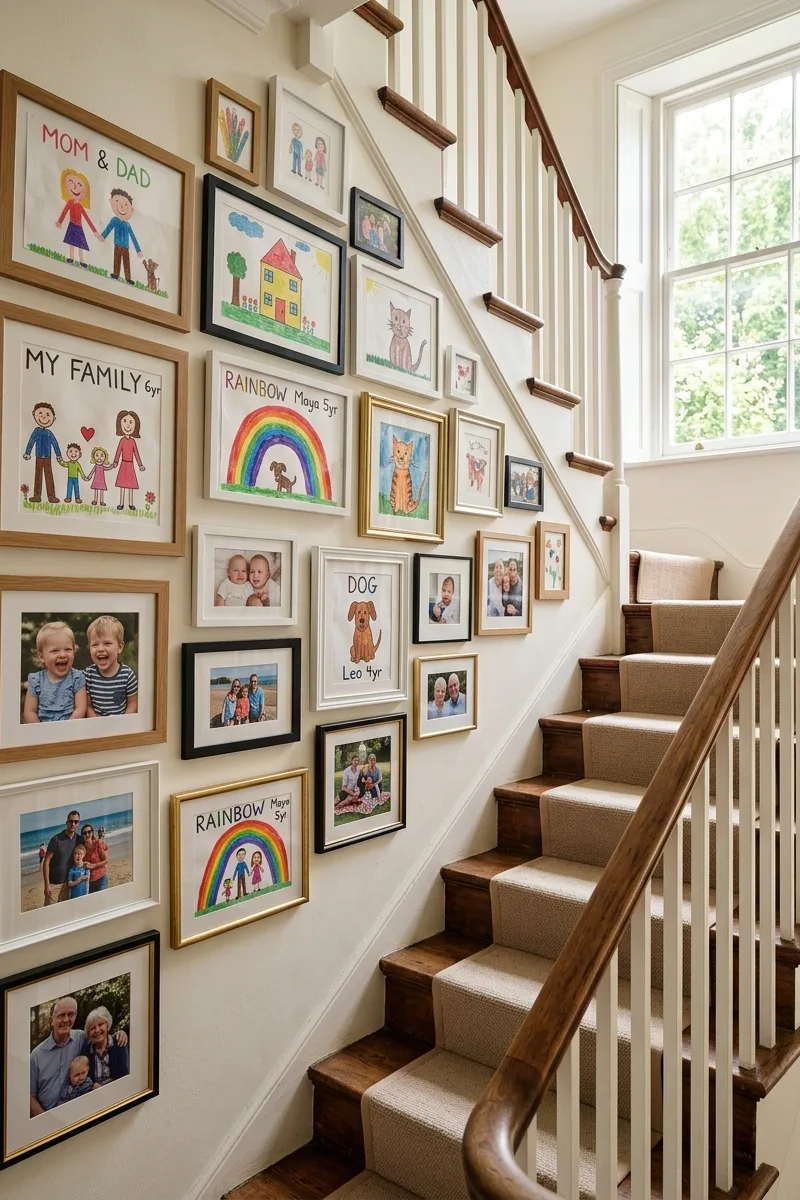 Incorporate Art by Family Members