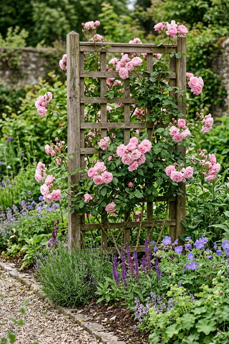 Add a Trellis for a Vertical Element