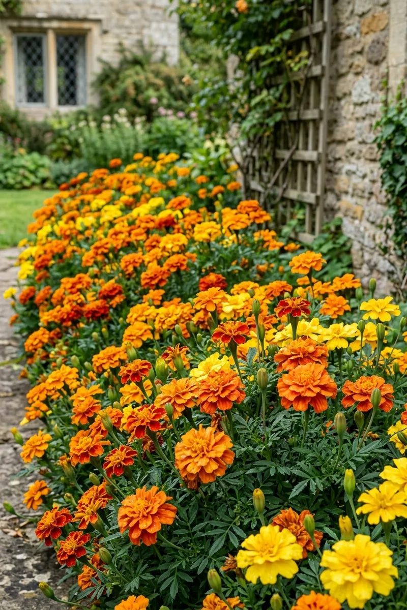 Create a Monochromatic Orange and Yellow Border