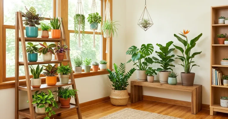 15 Colorful Indoor Plant Setup Ideas for a Bright Home