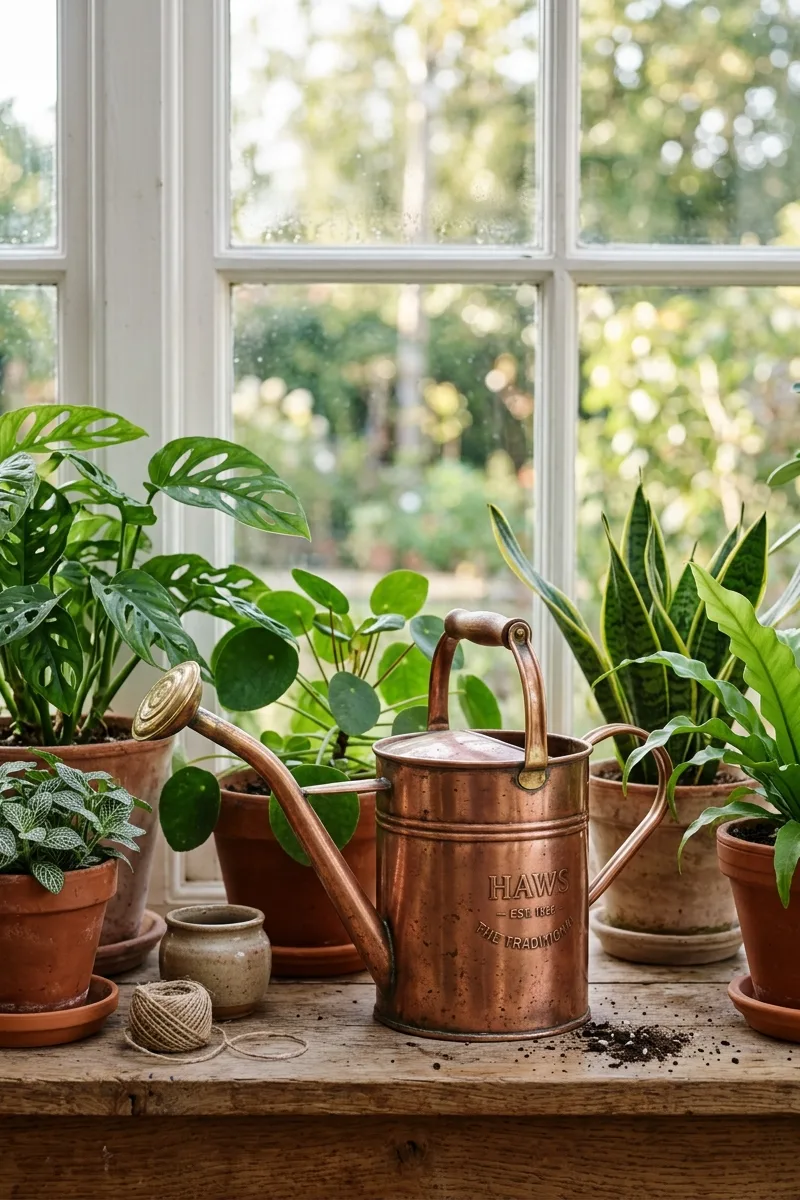 Incorporate a Watering Can as Decor